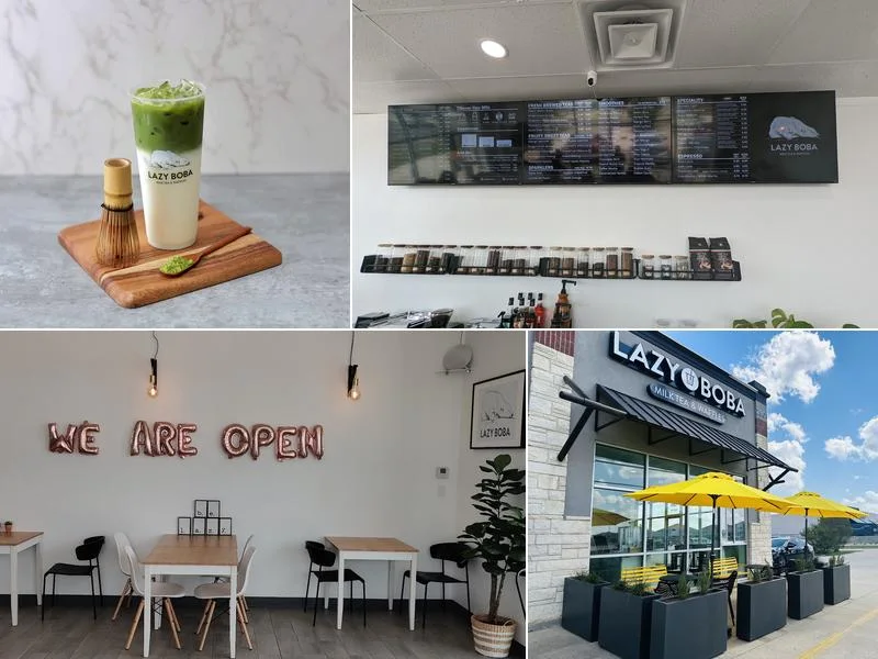 Food and dining at Lazy Boba